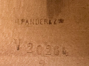 Hendrik Wouda Art Deco Modernist Extending Dining Room Table for Pander, 1924